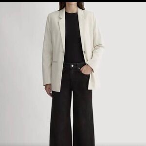 Everlane Black Wide Leg Jeans